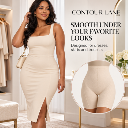 Contour Lane High-Waisted Tummy Control & Butt-Lifting Shapewear Shorts