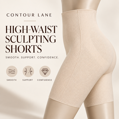 Contour Lane High-Waisted Tummy Control & Butt-Lifting Shapewear Shorts